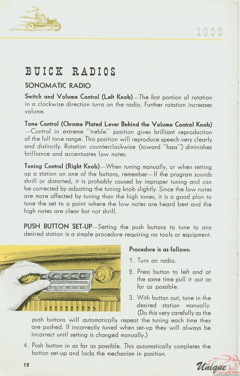 1953 Buick Owners Guide Page 19